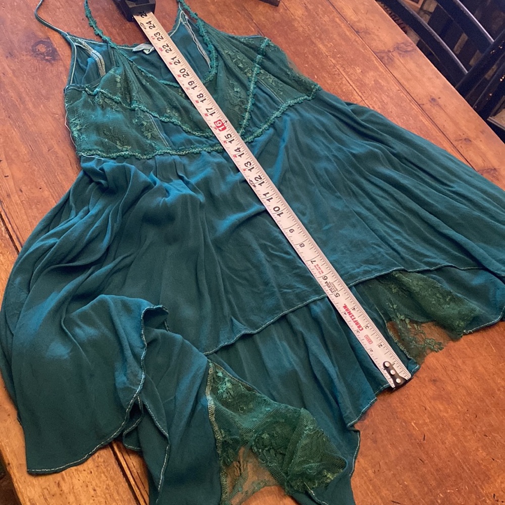 Custom One Of A Kind Emerald And Lime Pieced Lace… - image 8